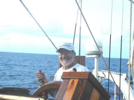 on a Windjammer in The Grenadines