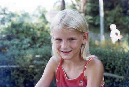 Inga visiting Dad in Tokyo 1978