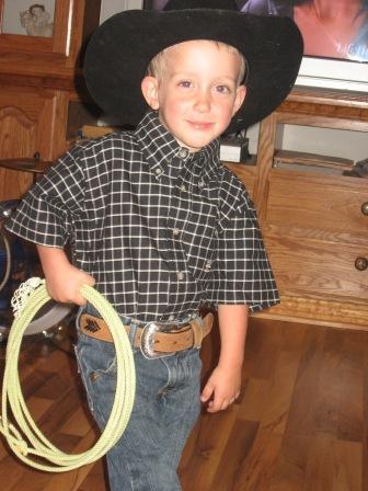 My little cowboy!