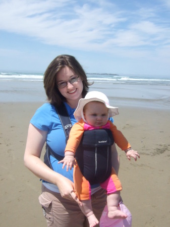 July 07- Erika and Valery at the Oregon Coast