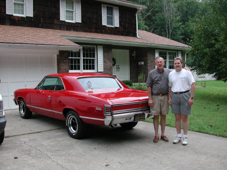 Me and my dad, 2001