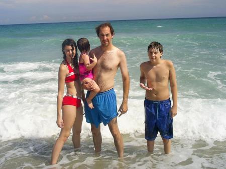 A day at the beach with the family