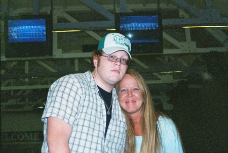 Me & my son, Chris (summer '07)