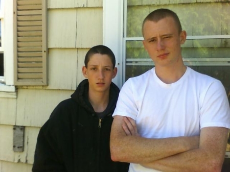 James and Josh the day before Josh left for Marine Corps basic training    (July 14, 2007)