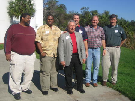 1984 Offensive line with Coach Dal Shealy