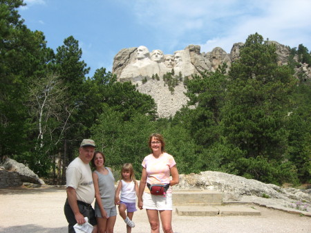 Family Vacation to Mt. Rushmore