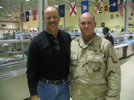 My nephew and I in Northern Iraq