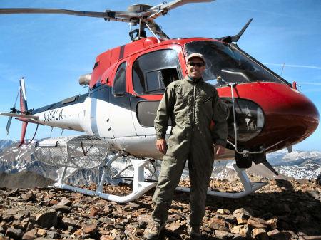 Fieldwork in the Sierra Nevada with a US Forest Service Helitack Crew
