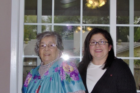 Me and my mom in SA - Nov. 2008.