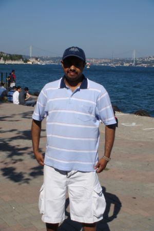 My husband in Istanbul 2008