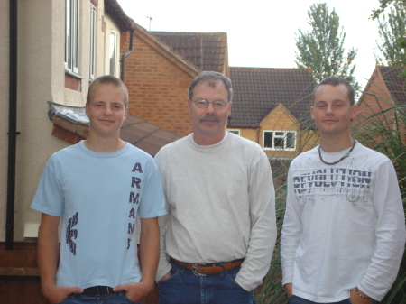 My sons in England, May '07