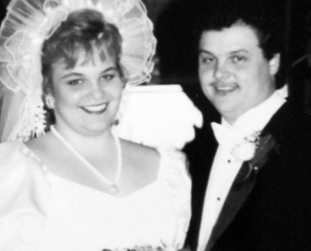 Wedding pic from 1992