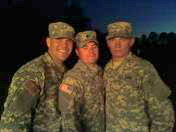 My son and his two buddies in Ft. Benning, GA