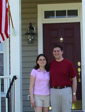 2005 - In Front of Our House in DC Suburbs