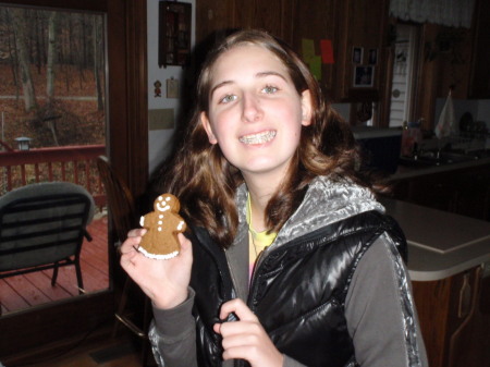 mags with little gingerbread girl