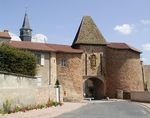 12th century gate of our village in France