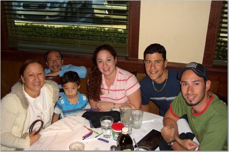 Mis suegros y Cu��ado de visita en Tampa!