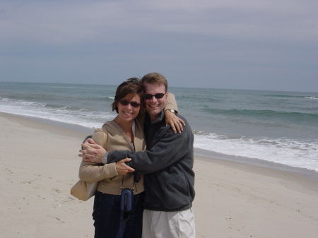 Elaine and me in Fire Island