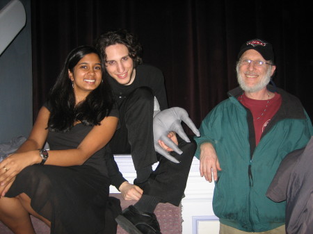 Zev during Intermission of Beauty and The Beast at Case Western