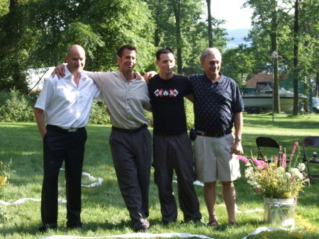 Jorg,Me,Ian and Dad