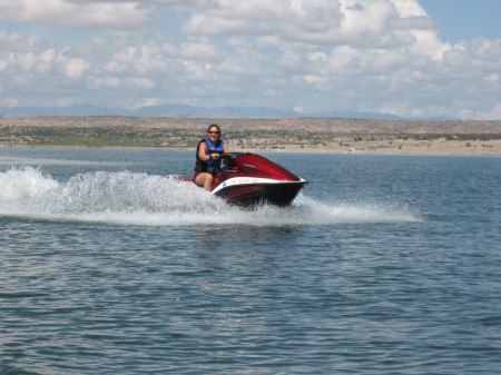 Having fun at Elephant Butte