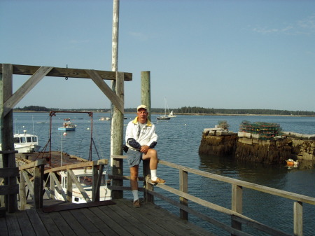 on little Cranberry Island off coast of maine