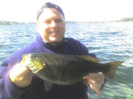 large smallmouth in Lk Stevens