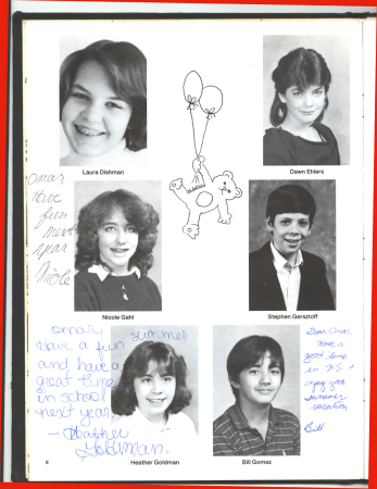 yearbook profile page 3