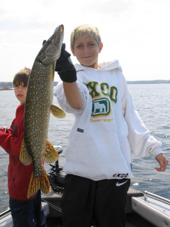 Pike fish'n with Matt - Georgian Bay