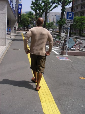 Walking in Japan