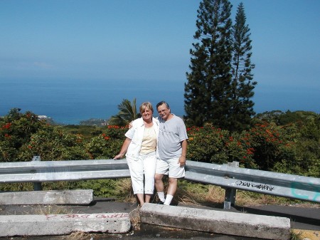 Bev and Rich in Hawaii (Kona)