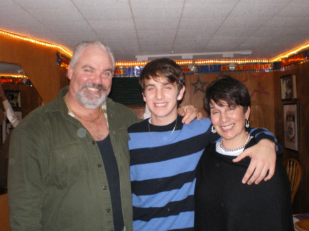 me my wife and son on his 17th birthday
