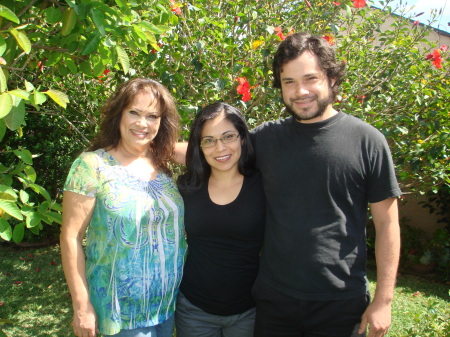 me. my daughter Claudia and son Chepe