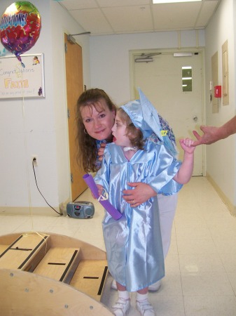 My daughter Faith's graduation from Medical Daycare