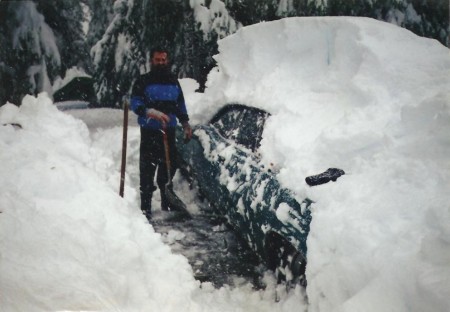 NOW THAT WAS A STORM! POLLOCK PINES CA.