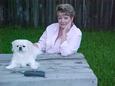 Me and my dog, Princess in 2000
