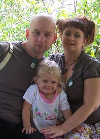 Mr. and Mrs. Steven Prinsen with Daughter, Genevieve