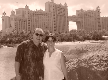 Me and hubby in the Bahamas!