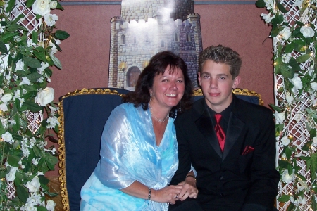 Trish & Kenzie(son at graduation)