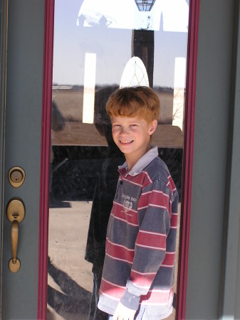 My youngest son, Jonathan Patrick, age 10