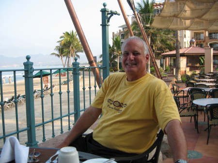 Husband Allan in Puerta Vallarta