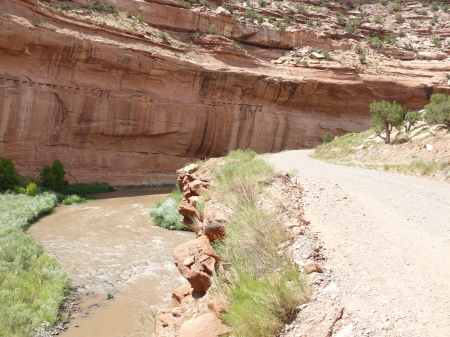 The River Road, near Paradox, Colorado