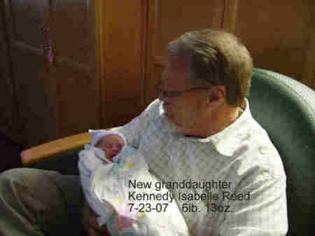 new granddaughter Kennedy Isabelle Reed