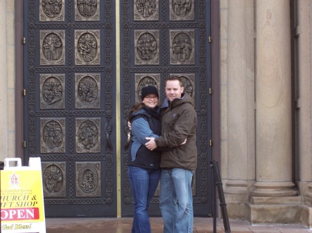 Me and the hubby in Santa Fe, NM.