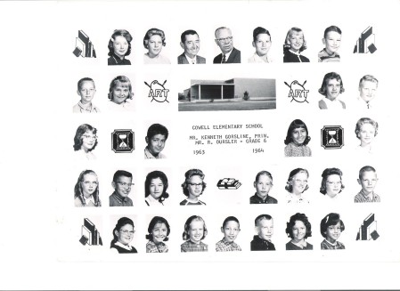 cowell 1963-64 grade 6