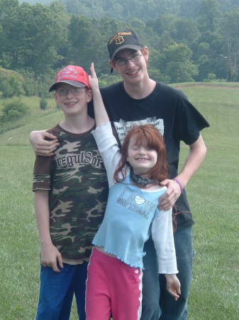 My three kids  06/  2007