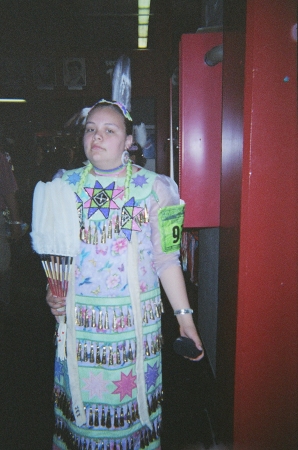 Jalea, age 15, Jingle Dress Dancer