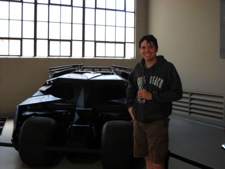 My son's dream car - the Batmobile