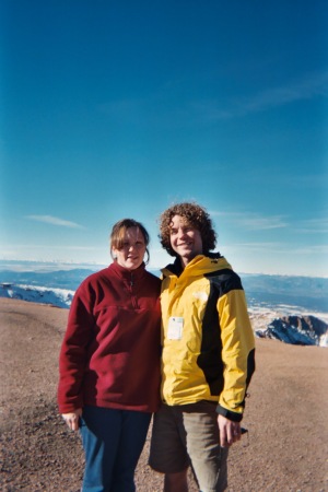 Joshua and Marisa at Pikes Peak