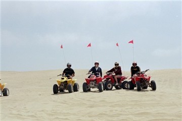 Riding the dunes in Pismo Beach